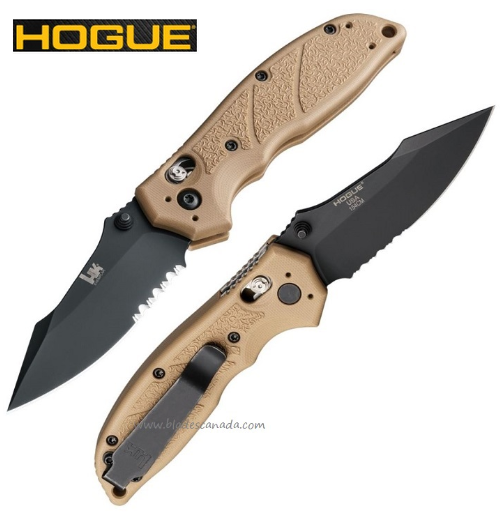 Heckler & Koch Exemplar by Hogue Folding Knife, 154CM, G10, ABLE Lock, 54153 - Click Image to Close